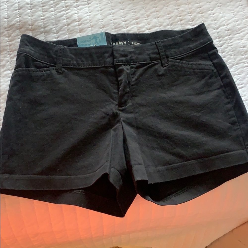 Black shorts